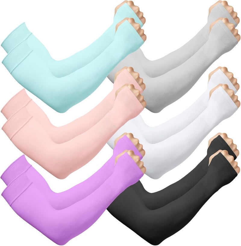Outivity Arm Sleeves for Men Women Upf 50 Compression Arm Sleeve for UV Blocking Protection - Image 1